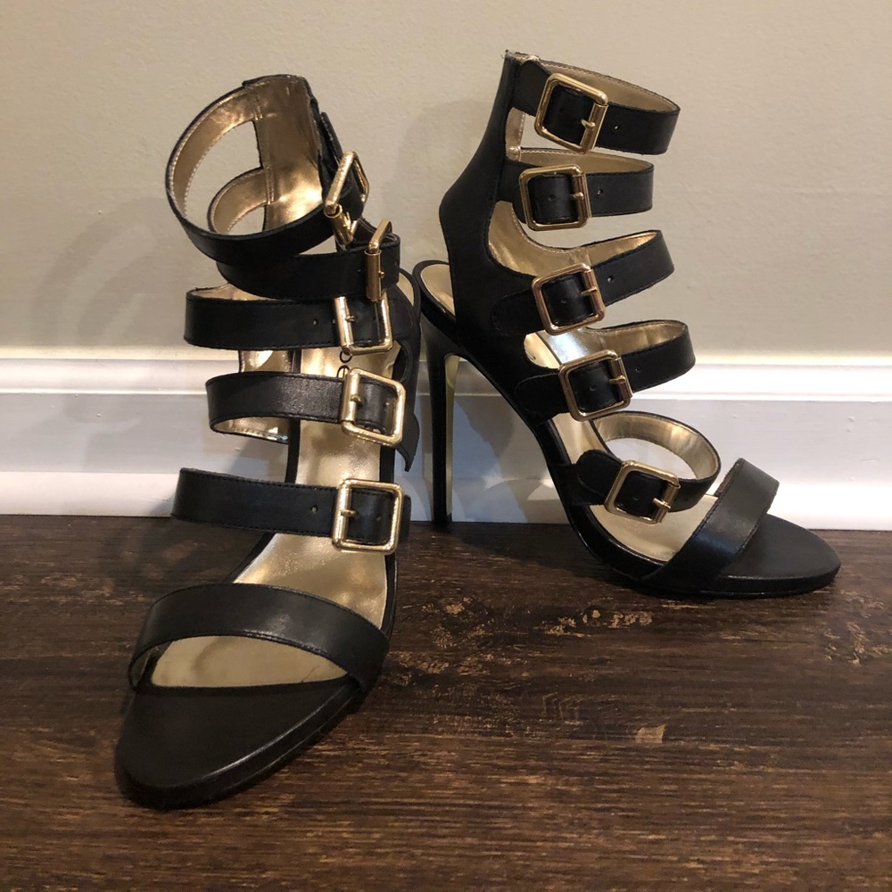 BEBE Gladiator Style Heel